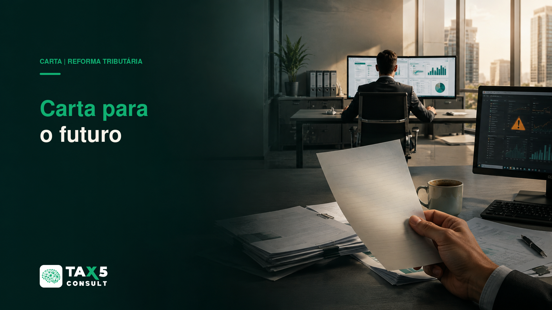 Carta do futuro para profissionais de Tax